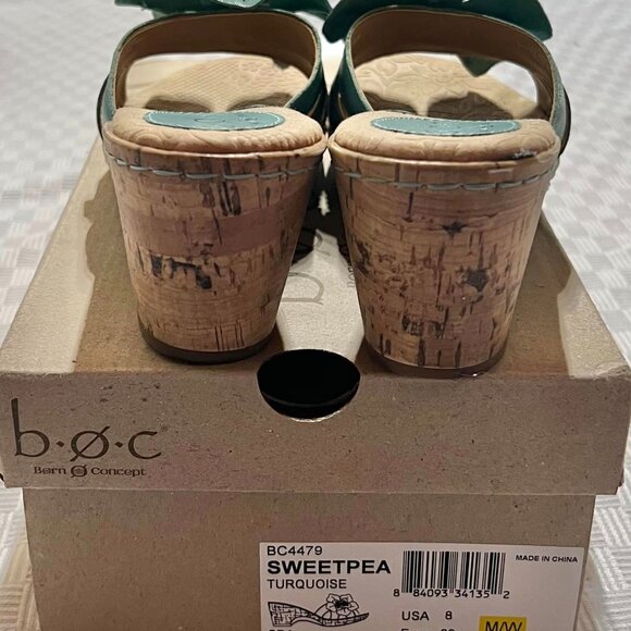 Size - 8 Medium Born Concept Wedge Sandals - Picture 9 of 10